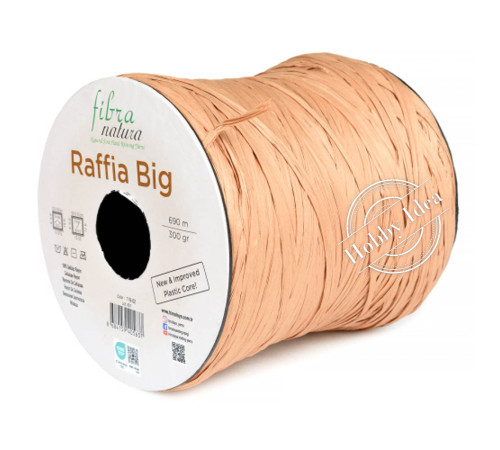 Fibra Natura Raffia Big 11902 Сливочный