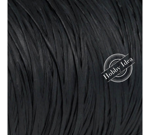 Fibra Natura Raffia Big 11903 Чёрный