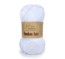 Fibra Natura Bamboo Jazz 201 Белый