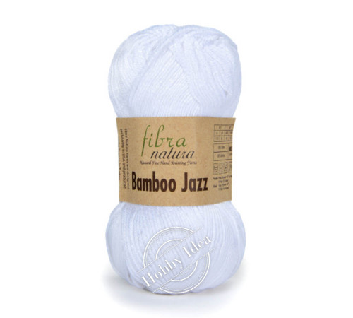 Fibra Natura Bamboo Jazz 201 Белый