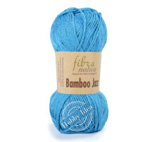 Fibra Natura Bamboo Jazz 207 Голубо-бирюзовый