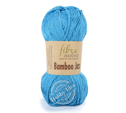 Fibra Natura Bamboo Jazz 207 Голубо-бирюзовый