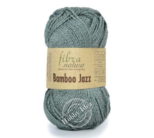 Fibra Natura Bamboo Jazz 219 Серо-зелёный