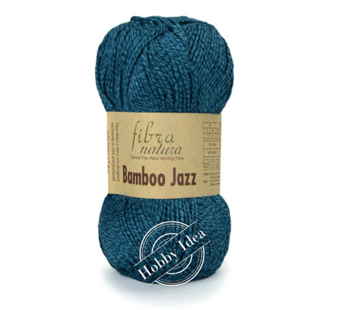 Fibra Natura Bamboo Jazz 228 Тёмно-бирюзовый