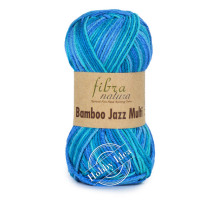 Fibra Natura Bamboo Jazz Multi 305 Бирюза
