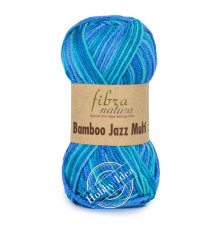 Fibra Natura Bamboo Jazz Multi 305 Бирюза