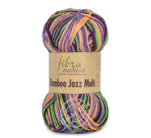 Fibra Natura Bamboo Jazz Multi 306 Разноцвет