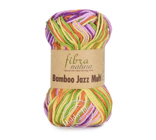 Fibra Natura Bamboo Jazz Multi 307 Лето