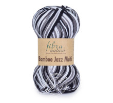 Fibra Natura Bamboo Jazz Multi 309 Черно-белый