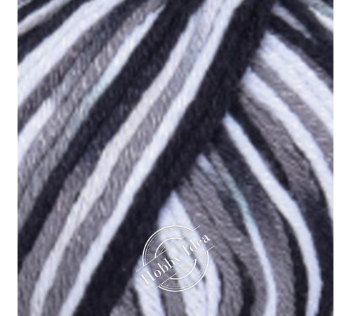 Fibra Natura Bamboo Jazz Multi 309 Черно-белый