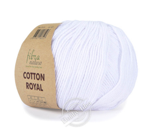 Fibra Natura Cotton Royal 18701 Белый