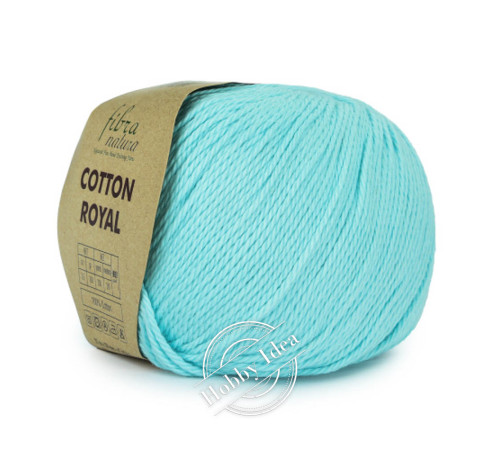 Fibra Natura Cotton Royal 18716 Голубой