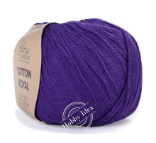 Fibra Natura Cotton Royal 18717 Тёмно-фиолетовый