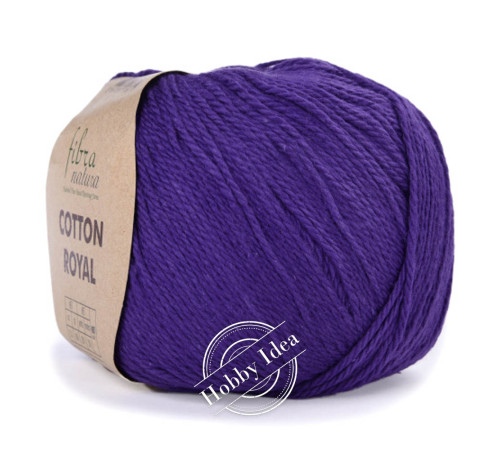 Fibra Natura Cotton Royal 18717 Тёмно-фиолетовый