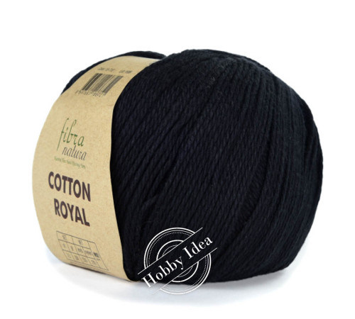 Fibra Natura Cotton Royal 18718 Чёрный