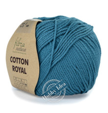 Fibra Natura Cotton Royal 18721 Тёмно-бирюзовый