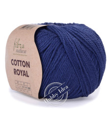 Fibra Natura Cotton Royal 18722 Тёмно-синий