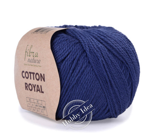 Fibra Natura Cotton Royal 18722 Тёмно-синий