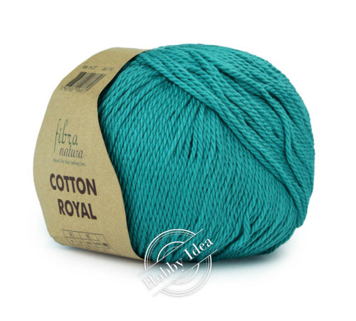 Fibra Natura Cotton Royal 18727 Ярко-голубой