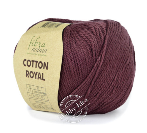 Fibra Natura Cotton Royal 18731 Кофейный