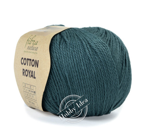Fibra Natura Cotton Royal 18732 Тёмный изумруд
