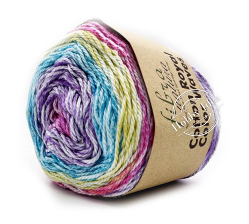 Fibra Natura Cotton Royal Color Waves 2203 Радость