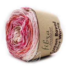 Fibra Natura Cotton Royal Color Waves 2201 Розовый зефир