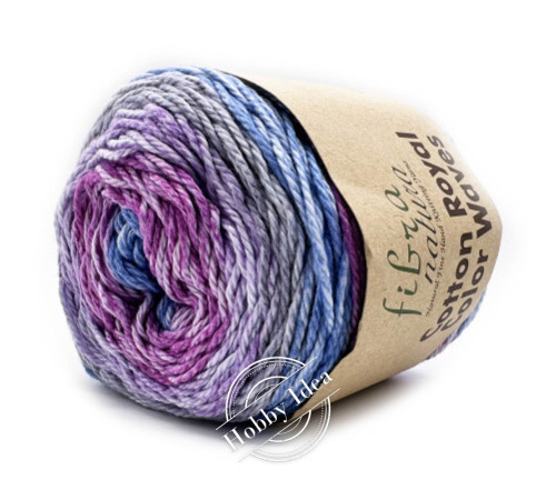 Fibra Natura Cotton Royal Color Waves 2204 Лиловый