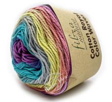 Fibra Natura Cotton Royal Color Waves 2207 Радуга