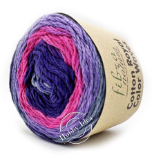Fibra Natura Cotton Royal Color Waves 2208 Фиолетовый