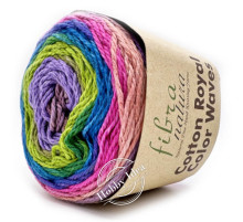 Fibra Natura Cotton Royal Color Waves 2209 Многоцвет