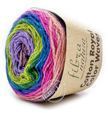 Fibra Natura Cotton Royal Color Waves 2209 Многоцвет