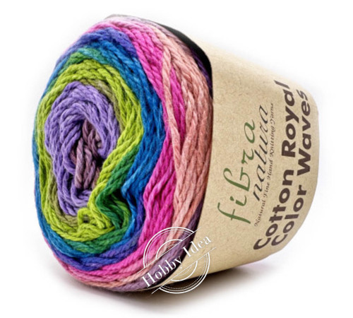 Fibra Natura Cotton Royal Color Waves 2209 Многоцвет