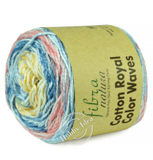 Fibra Natura Cotton Royal Color Waves 2213 Пастель