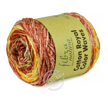 Fibra Natura Cotton Royal Color Waves 2215 Красный