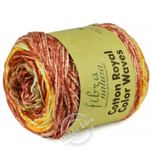 Fibra Natura Cotton Royal Color Waves 2215 Красный