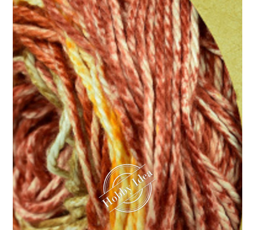 Fibra Natura Cotton Royal Color Waves 2215 Красный