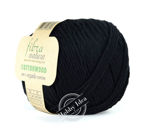 Fibra Natura CottonWood 41123 Чёрный