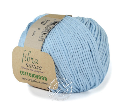 Fibra Natura CottonWood 41137 Светло-голубой