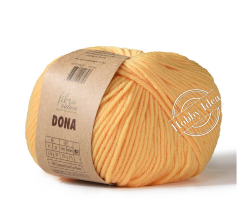 Fibra Natura Dona 10602 Жёлтый