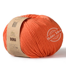 Fibra Natura Dona 10604 Оранжевый
