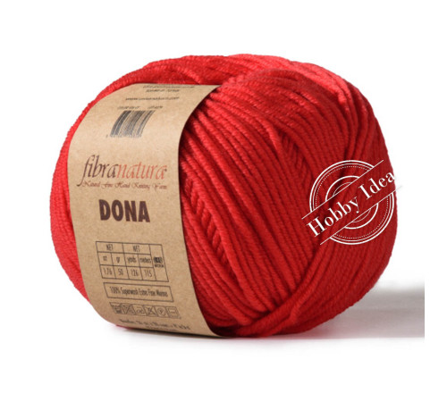 Fibra Natura Dona 10607 Алый