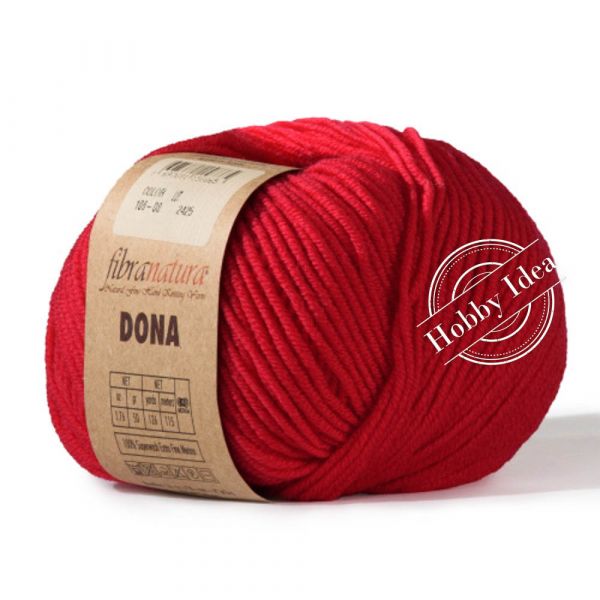 Fibra Natura Dona 10608 Красный из категории Fibra Natura Dona