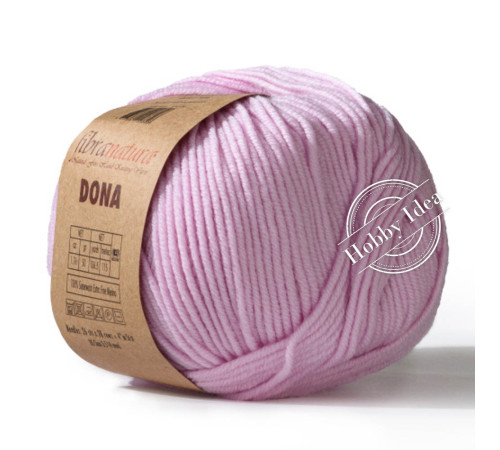 Fibra Natura Dona 10611 Светло-розовый