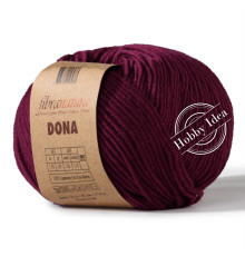 Fibra Natura Dona 10616 Бордовый