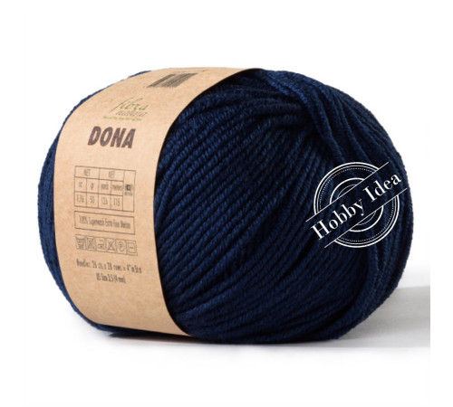 Fibra Natura Dona 10625 Тёмный джинс