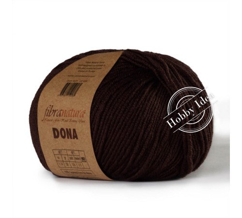 Fibra Natura Dona 10629 Коричневый