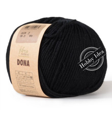 Fibra Natura Dona 10631 Чёрный
