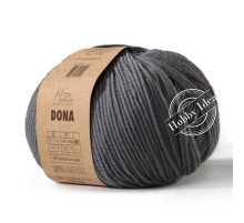 Fibra Natura Dona 10637 Серая полыть