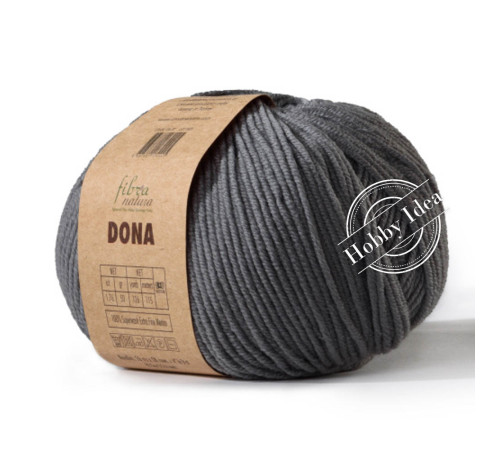 Fibra Natura Dona 10637 Серая полыть